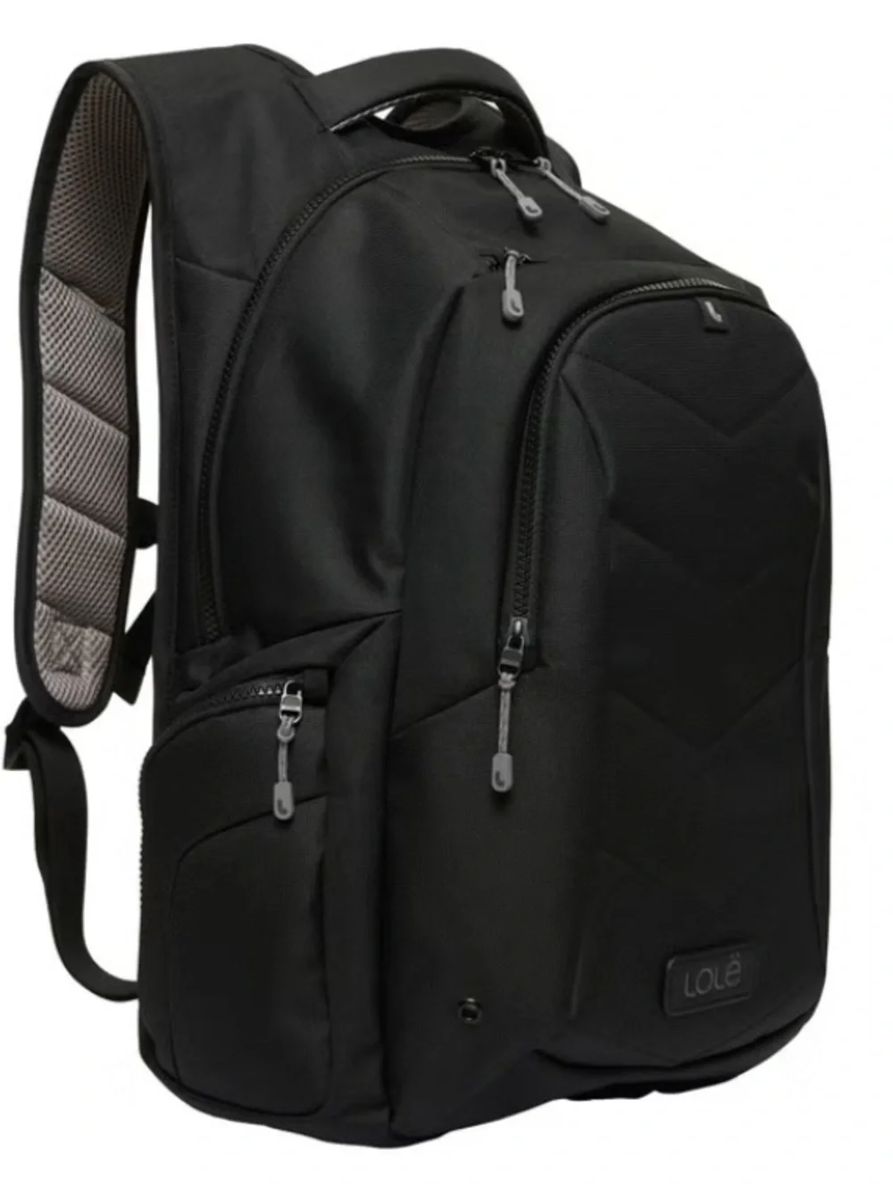 NEW LOLE BLACK QUILTED BACKPACK
